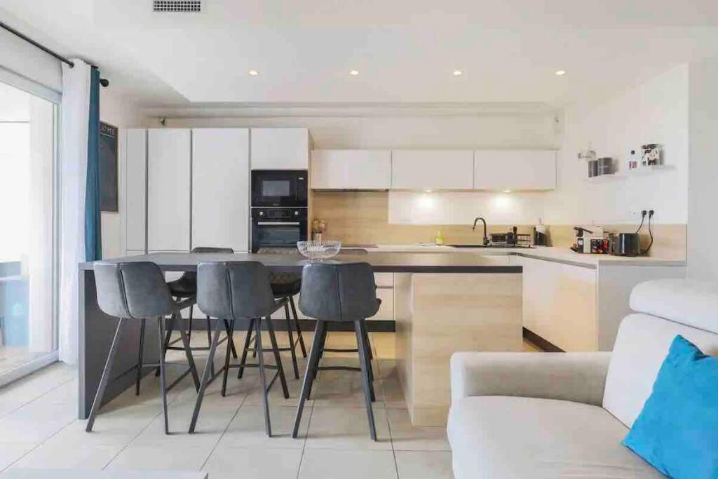 Logement Moderne Luxueux Parking Ac Cote De La Mer Nice Exterior foto