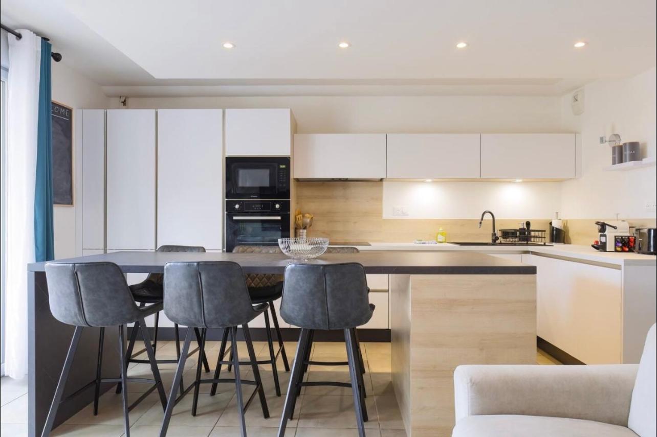 Logement Moderne Luxueux Parking Ac Cote De La Mer Nice Exterior foto