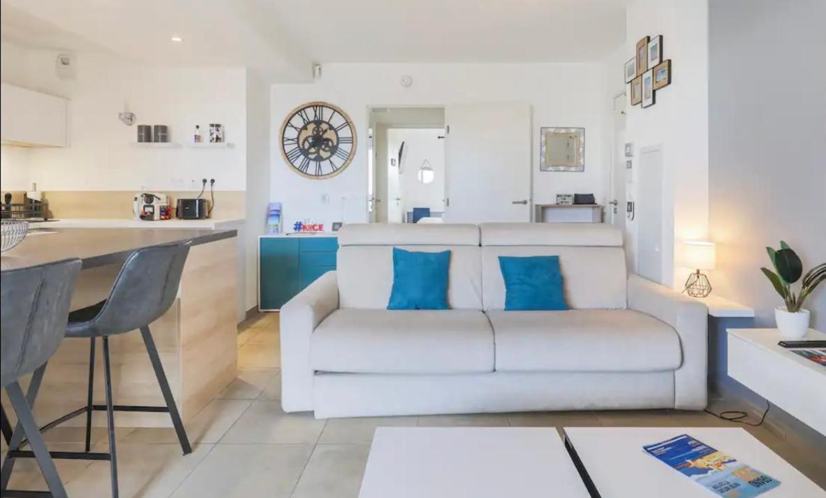 Logement Moderne Luxueux Parking Ac Cote De La Mer Nice Exterior foto